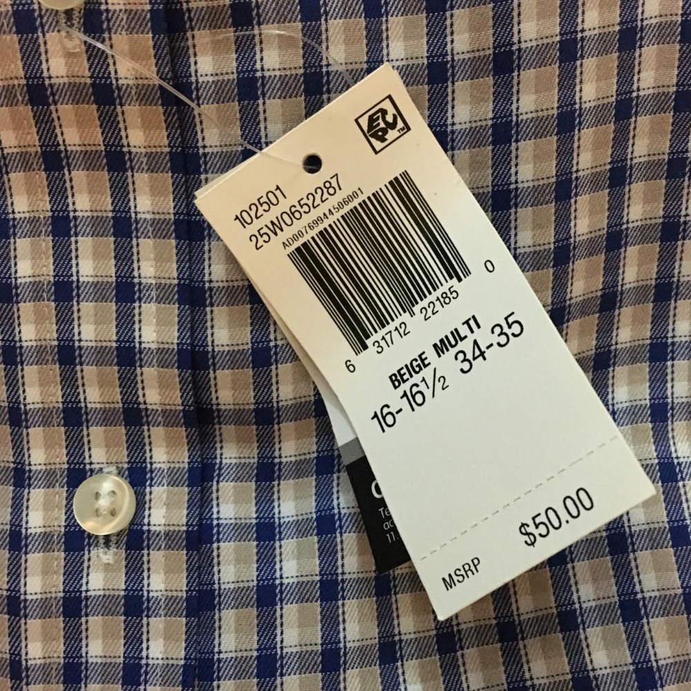 NEW! Men's Collared Shirt - Picture 3 of 3
